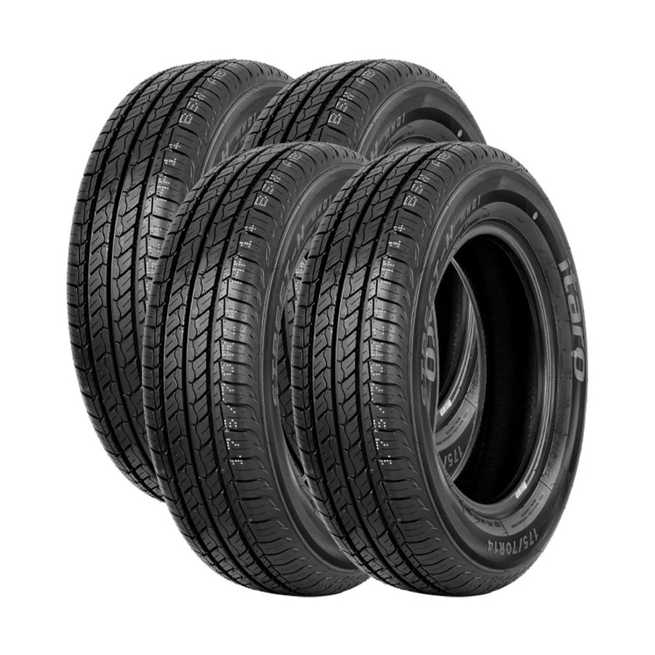 4 Llantas 165/70R13 79T Itaro Street-H MH01